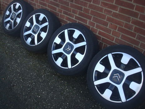 17 inch Originele Bicolor Citroën C3/C4 Cactus Velgen 4x108 - 3