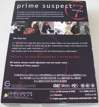 Dvd *** PRIME SUSPECT *** 2-DVD Boxset Seizoen 7 - 1