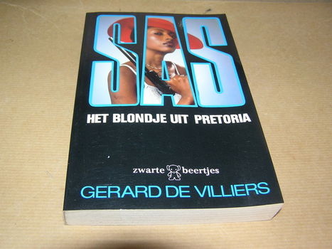 SAS Het blondje uit Pretoria- Gerard de Villiers - 0