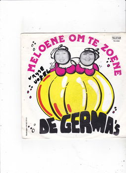 Telstar Single De Germa's - Meloene, om te zoene - 0