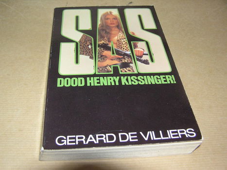 Dood Henry Kissinger! | SAS- Gérard de Villiers - 0