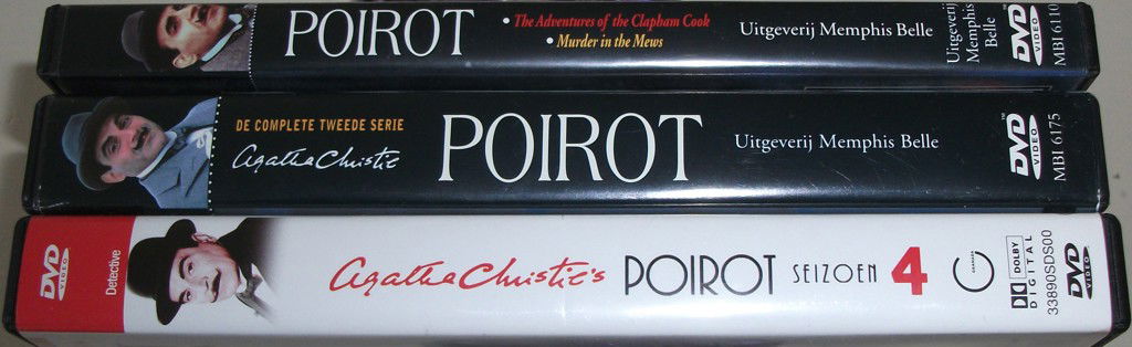 Dvd *** POIROT *** 3-DVD Boxset Seizoen 4 - 5