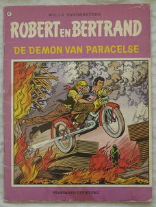 Strip Boek, Robert En Bertrand, De Demon Van Paracelse, Nr.42, Standaard Uitgeverij, 1981.(Nr.1)