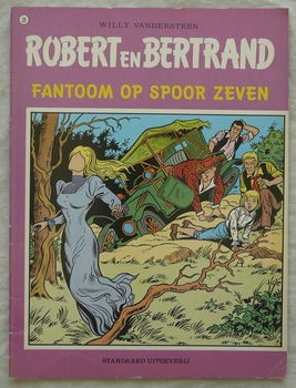 Strip Boek, Robert En Bertrand, Fantoom Op Spoor Zeven, Nr.39, Standaard Uitgeverij, 1981.(Nr.1) - 0