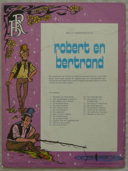 Strip Boek, Robert En Bertrand, Spoken In Het Zwin, Nr.22, Standaard Uitgeverij, 1977.(Nr.1) - 3