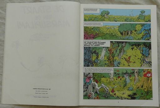 Strip Boek, De Staart Van De Marsupilami, Nr.1, Marsu Productions, 1987.(Nr.1) - 1