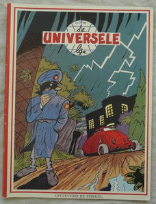 Strip Boek, De Universele Lijn, Uitgeverij De Spiegel, 1987.(Nr.1)