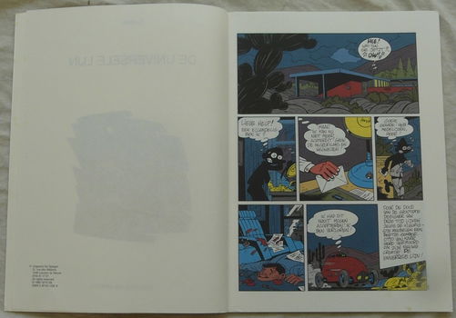 Strip Boek, De Universele Lijn, Uitgeverij De Spiegel, 1987.(Nr.1) - 1