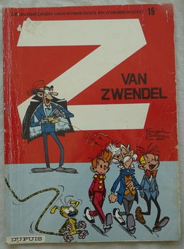 Strip Boek, De Avonturen Van Robbedoes En Kwabbernoot, Z Van Zwendel, Nr.15, Dupuis, 1977.(Nr.1) - 0