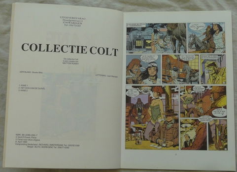 Strip Boek, Kane, Dood Met De Blote Hand, Nr.1, Farao, 1990.(Nr.1) - 1