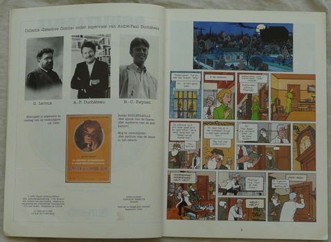 Strip Boek, Rouletabille, Het Mysterie Van De Gele Kamer, Nr.10, Lefranco, 1990.(Nr.1) - 1