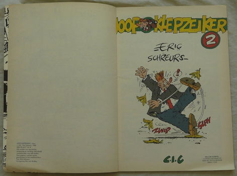 Strip Boek, Joop Klepzeiker, Nummer 2, C.I.C, 1988.(Nr.1) - 1