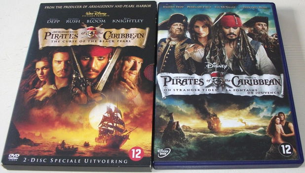 Dvd *** PIRATES OF THE CARIBBEAN 4 *** On Stranger Tides - 4