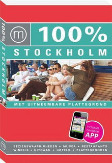 Saskia de Leeuw - 100% Stockholm Met Uitneembare Plattegrond