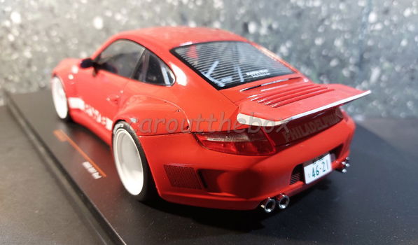 RWB Porsche 997 red 1:18 Ixo V1035 - 2