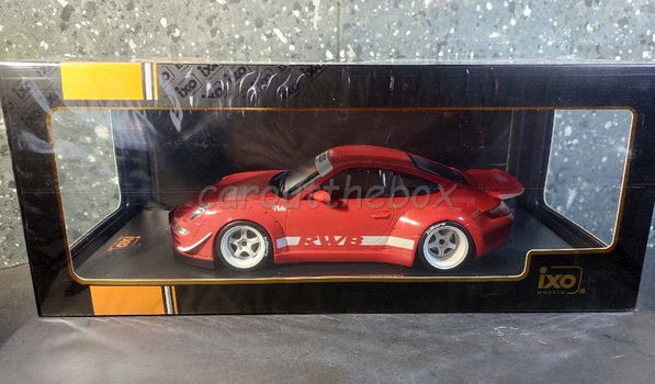 RWB Porsche 997 red 1:18 Ixo V1035 - 3