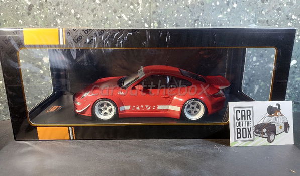 RWB Porsche 997 red 1:18 Ixo V1035 - 4