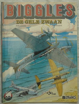 Strip Boek, Biggles, De Gele Zwaan, Nr.2, Lefranco, 1990.(Nr.1) - 0