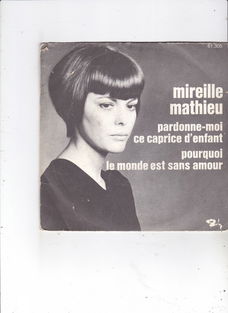 Single Mireille Mathieu-Pardonne-moi ce caprice d'enfant