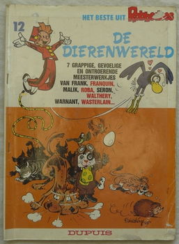 Strip Boek, Het Beste Uit Robbedoes, De Dierenwereld, Nr.12, Dupuis, 1986.(Nr.1) - 0