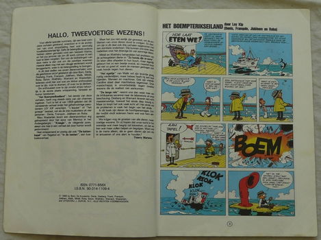 Strip Boek, Het Beste Uit Robbedoes, De Dierenwereld, Nr.12, Dupuis, 1986.(Nr.1) - 1