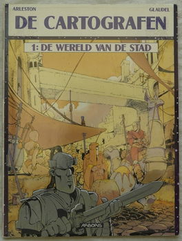 Strip Boek, De Cartografen, 1: De Wereld Van De Stad, Nummer: 1, Arboris, 1993.(Nr.1) - 0