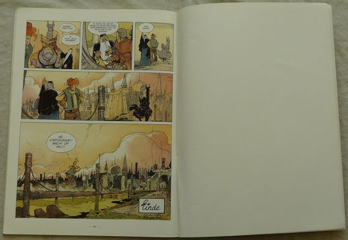 Strip Boek, De Cartografen, 1: De Wereld Van De Stad, Nummer: 1, Arboris, 1993.(Nr.1) - 2