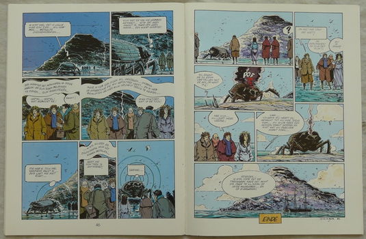 Strip Boek, De Avonturen Van Nikodemus Wittebrink, De Schaduw Van De Skarabee, Nr.1, Arboris, 1989. - 2