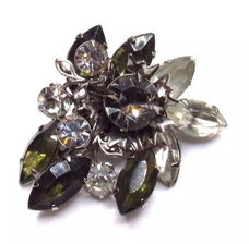 Vintage strassbroche