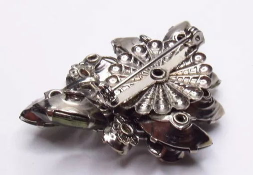 Vintage strassbroche - 2