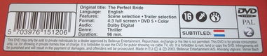 Dvd *** PERFECT BRIDE *** - 2 - Thumbnail