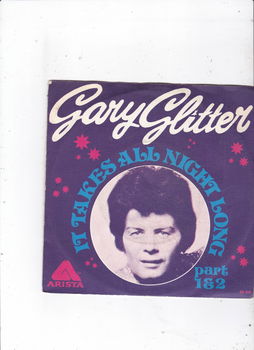 Single Gary Glitter - It takes all night long - 0