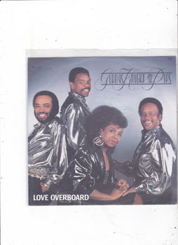 Single Gladys Knight & The Pips - Love overboard - 0