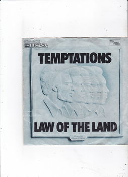 Single The Temptations - Law of the land - 0