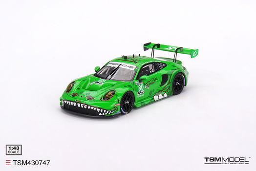 Porsche 911 GT3 R #80 AO Racing 2023 IMSA Sebring 12 Hrs GTD 1/43 TSM012 - 0