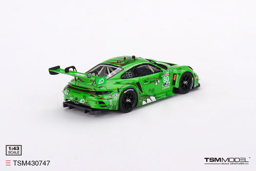 Porsche 911 GT3 R #80 AO Racing 2023 IMSA Sebring 12 Hrs GTD 1/43 TSM012 - 1