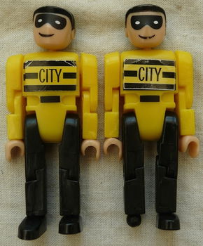 Figuurtjes Lot Thief Meccano city, Meccano, jaren’90.(Nr.1) - 1