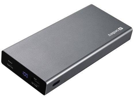 Powerbank USB-C PD 100W 20000 geschikt voor alle merken - 0