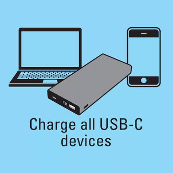 Powerbank USB-C PD 100W 20000 geschikt voor alle merken - 6