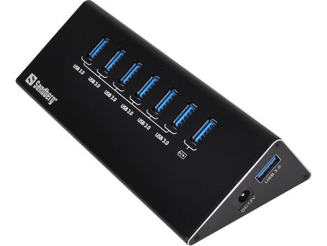 USB 3.0 Hub 6+1 ports - 0