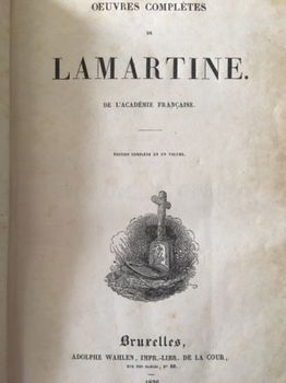 Oeuvres completes de Lamartine - 3