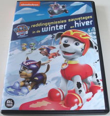 Dvd *** PAW PATROL *** Reddingsmissies in de Winter