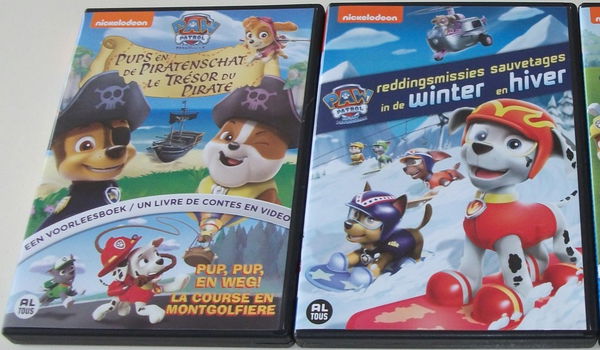 Dvd *** PAW PATROL *** Pups en de Piratenschat - 4