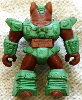 Actiefiguur / Action Figure, Battle Beasts, Danger Dog, Hasbro/Takara, 1980s.(Nr.1) - 2