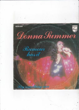 Single Donna Summer - Rumour has it - 0