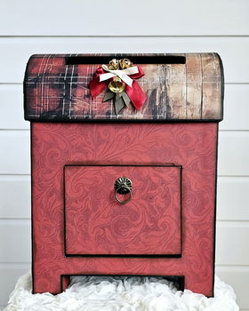 Kit to create exact the same project steampunk christmas letters to santa + mini album - 1