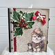 Kit to create exact the same project steampunk christmas letters to santa + mini album - 2 - Thumbnail