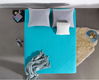 Hoeslaken jersey 80/100 x 200 Turquoise - 1 - Thumbnail