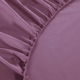 Jersey hoeslaken 140x200 Mauve - 1 - Thumbnail