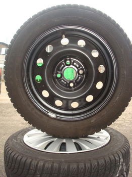 15'' inch Stalen Velgen en Banden Steek 4x100 - 7